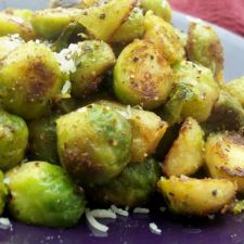 Brussels Sprouts in Garlic Butter