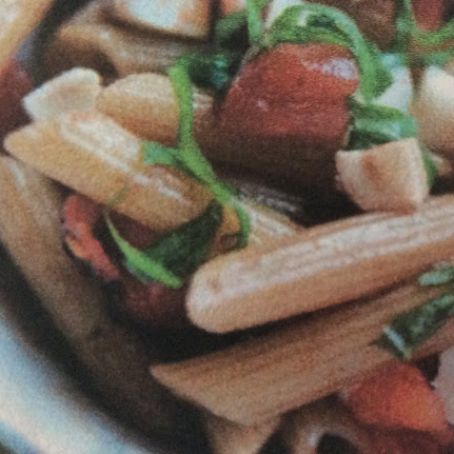 Quick Penne Pasta Salad with Balsamic Vinaigrette