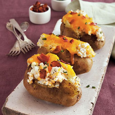 Loaded Twice-Baked Potatoes
