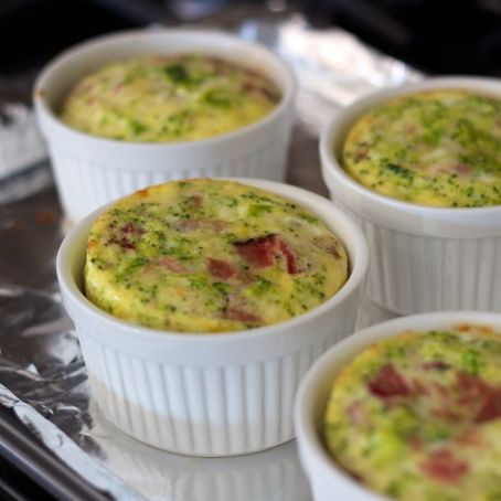 Breakfast/Entree:Healthy Crustless Quiche Base
