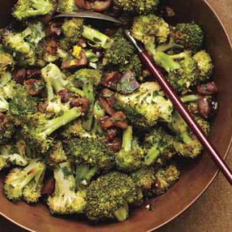 Pan-Roasted Broccoli & Chestnuts