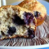 Oatmeal-Blueberry Muffins