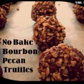 No Bake Bourbon Pecan Truffles