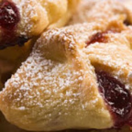 Cranberry Filled Shortbread Cookies