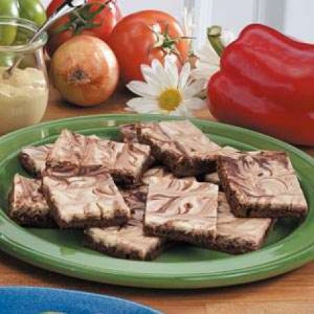 Cream Cheese Swirl Brownies