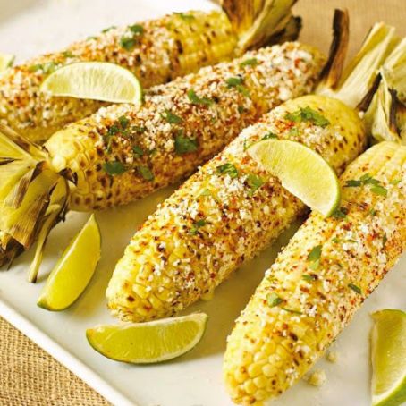 Grilled Mexican Street Corn