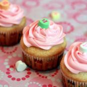 Pink Champagne Cupcakes