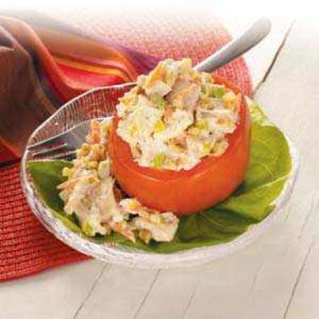 Chicken Stuffed Tomatoes