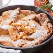 Carmelized Apple Dutch Baby Pancake