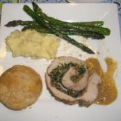 Spinach-Stuffed Pork Roast