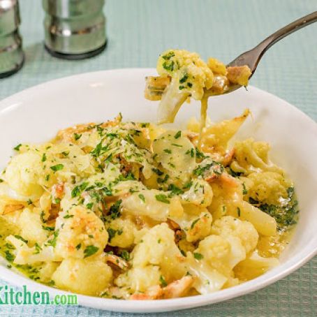 Paleo One Pan Low Carb Cauliflower Carbonara