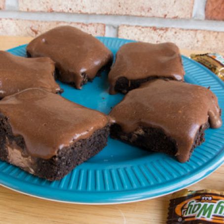 DOUBLE MILKY WAY CAKE BARS