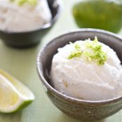 Coconut Lime Sorbet ****