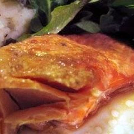 soy, ginger & blood orange baked trout fillets