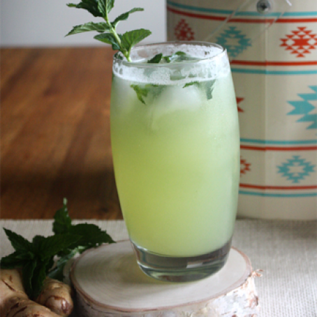 Honeydew Ginger Mojito
