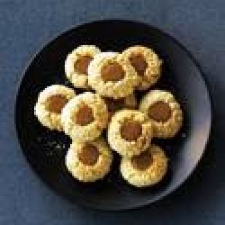 Cappuccino Thumbprint Cookes