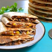 Hearty Black Bean Quesadillas
