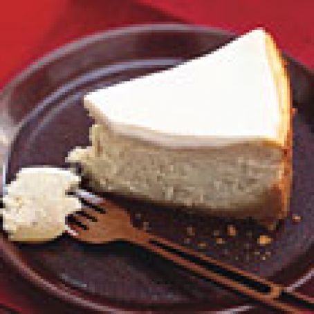 Chai-Spiced Cheesecake with Ginger Crust