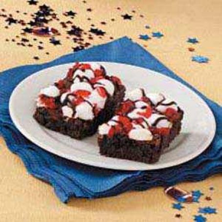 Chocolate Covered Cherry Brownies