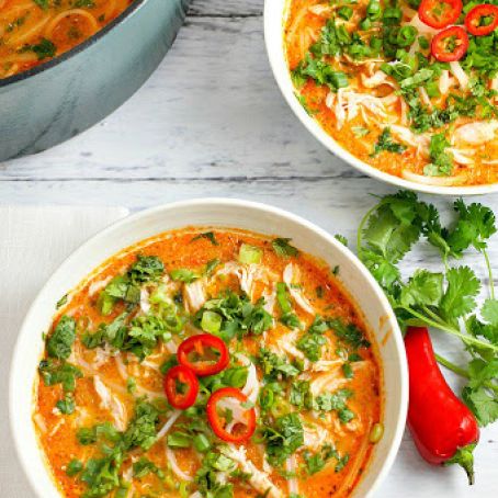 Thai Chicken Noodle Soup