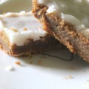 Cinnamon Roll Cookie Bars