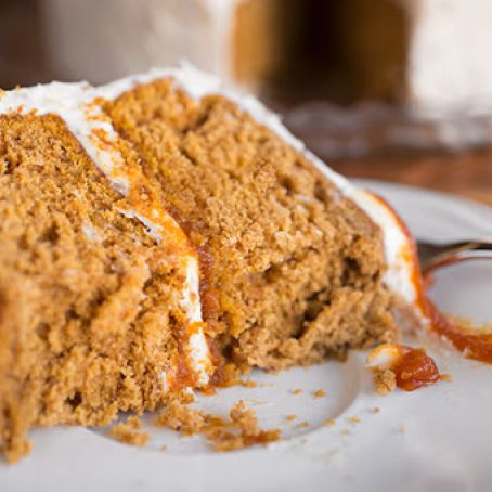 Pumpkin Velvet Cake