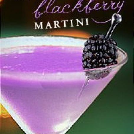 Coconut Blackberry Martini