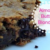 Almond Butter Blondies