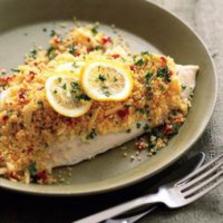 Tilapia Baked in Couscous