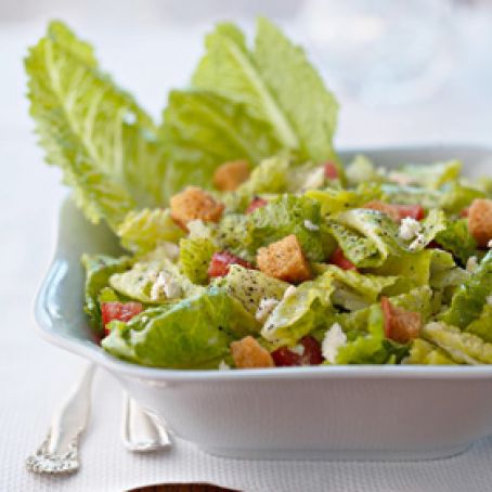 The Deen Bros’ Zesty Caesar Salad