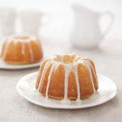 Mini Lemon Bundt Cakes