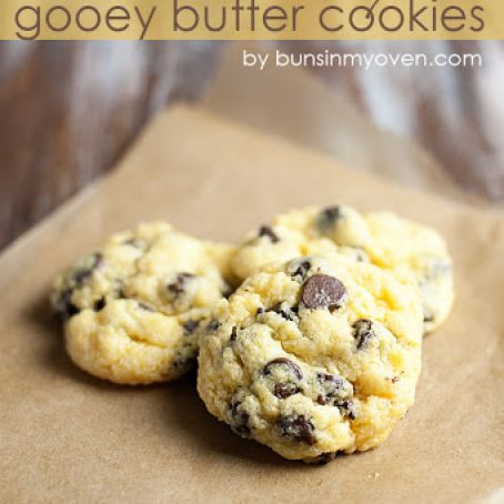 Chocolate Chip Gooey Butter Cookies
