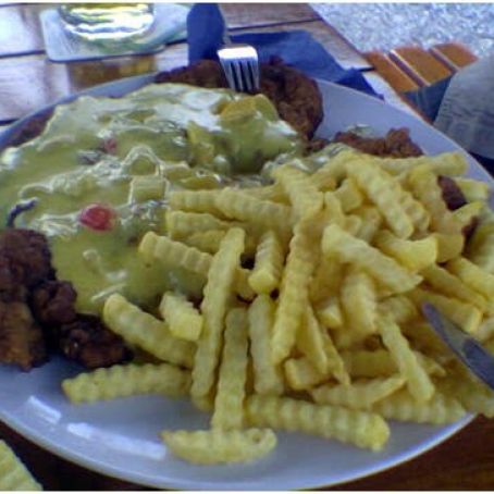 Rahmschnitzel (Jaegarschnitzel)