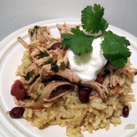Crock Pot Santa Fe Chicken (Weight Watcher)