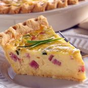 Ham and Swiss Quiche