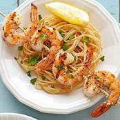 Skewered Shrimp Scampi