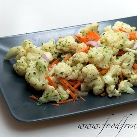 Caulifower and Carrot Salad