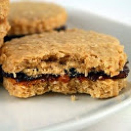 Date Filled Oat Cookies