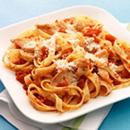 Chicken Parmesan Pasta Toss