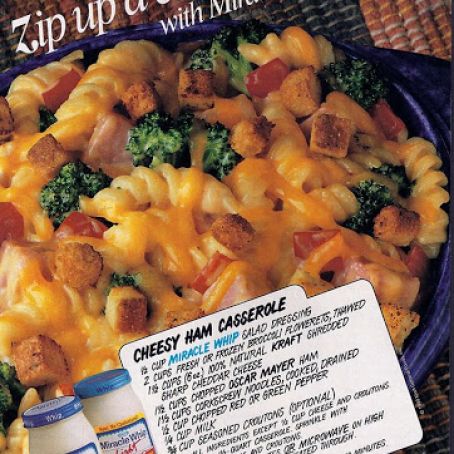 Cheesy Ham Casserole