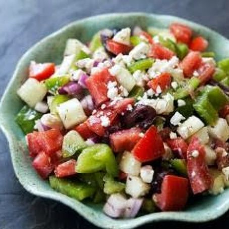 Dad's Greek Salad