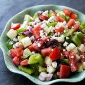 Dad's Greek Salad