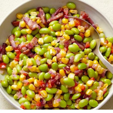 Edamame Succotash