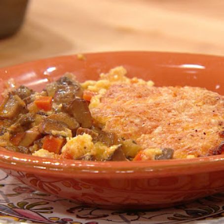 Mushroom Lovers Polenta-Topped Shepherd's Pie