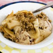 Apple-Walnut Cobbler