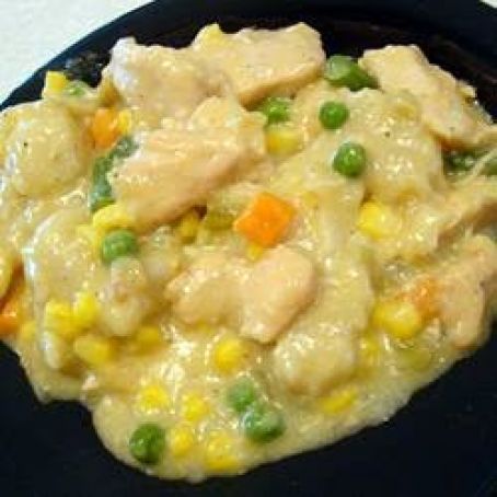 Slow Cooker Chicken and Dumplings