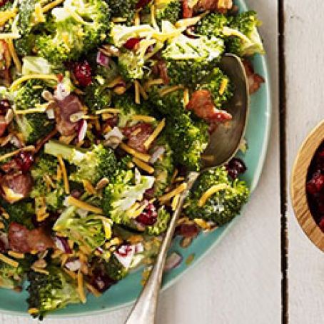 Broccoli and Cranberry Salad