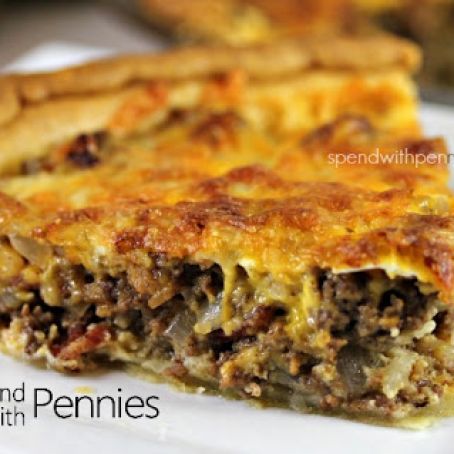 Bacon Cheeseburger Pie