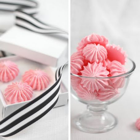 Cotton Candy Meringues