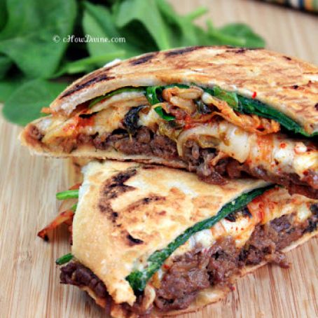 Kimchi Bulgoi Sandwich/Panini Recipe